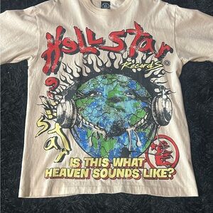 Hellstar Graphic T-Shirt - Cream